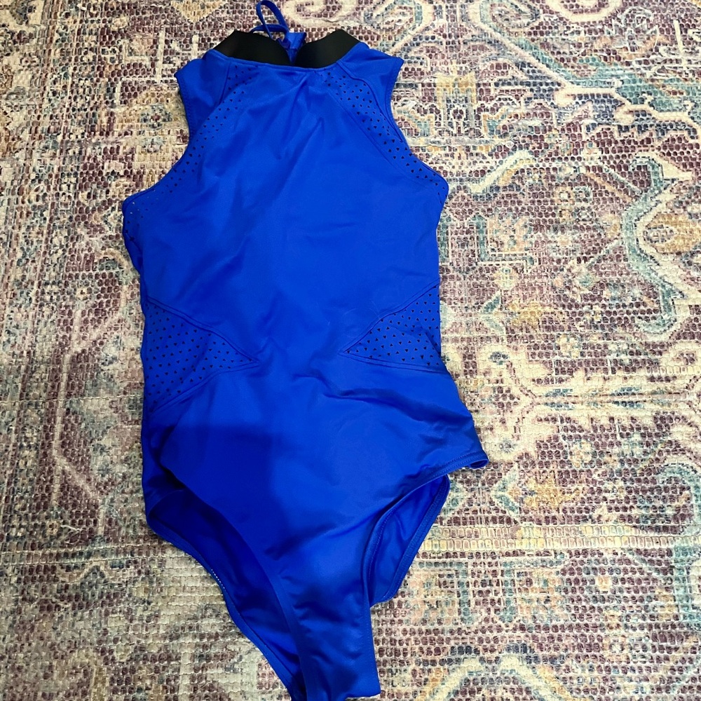 Rip Curl Royal Blue Surfsuit zipper back